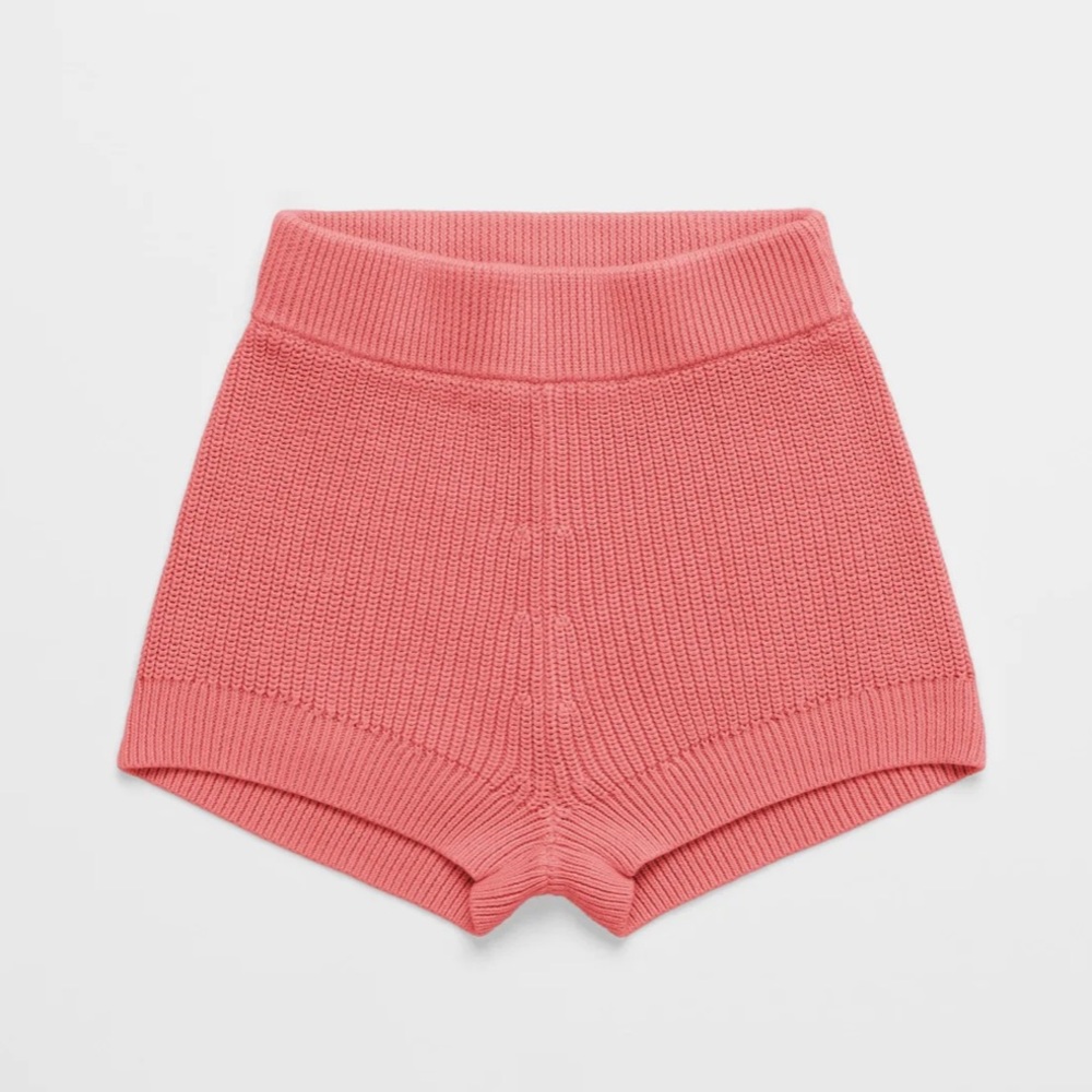 Madhappy Guest In Residence Rib Knit Short Red Size Medium
